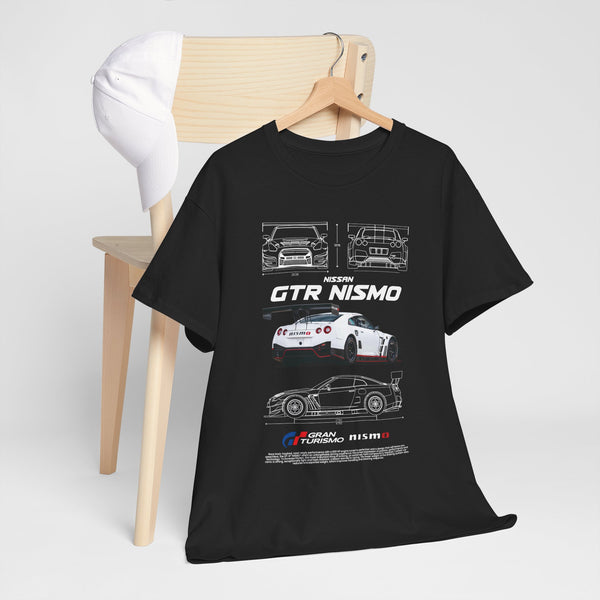 Nissan R35 GTR Nismo Premium Cotton Graphic Tee Stylish JDM Car Shirt for Enthusiasts