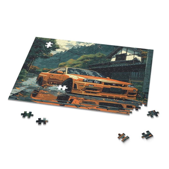 Nissan Skyline R34 GTR Puzzle | 120, 252, 500-Piece JDM Car Puzzle | Perfect Gift for Car Enthusiasts - ignitionthreads