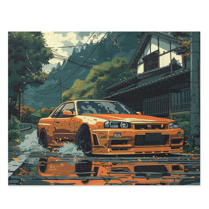 Nissan Skyline R34 GTR Puzzle | 120, 252, 500-Piece JDM Car Puzzle | Perfect Gift for Car Enthusiasts - ignitionthreads