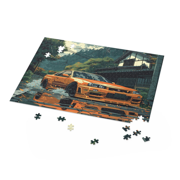 Nissan Skyline R34 GTR Puzzle | 120, 252, 500-Piece JDM Car Puzzle | Perfect Gift for Car Enthusiasts - ignitionthreads