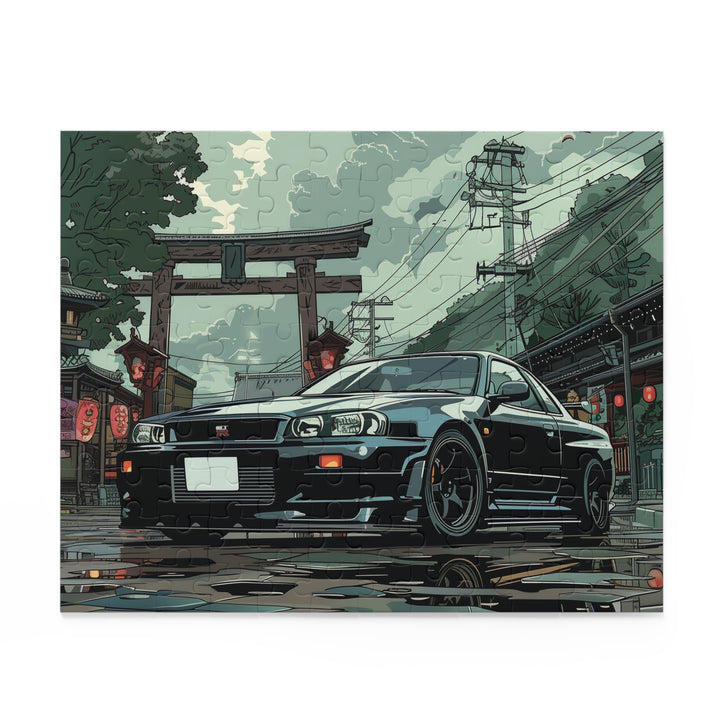 Nissan Skyline R34 GTR Puzzle | 120, 252, 500-Piece JDM Car Puzzle | Perfect Gift for Car Enthusiasts - ignitionthreads