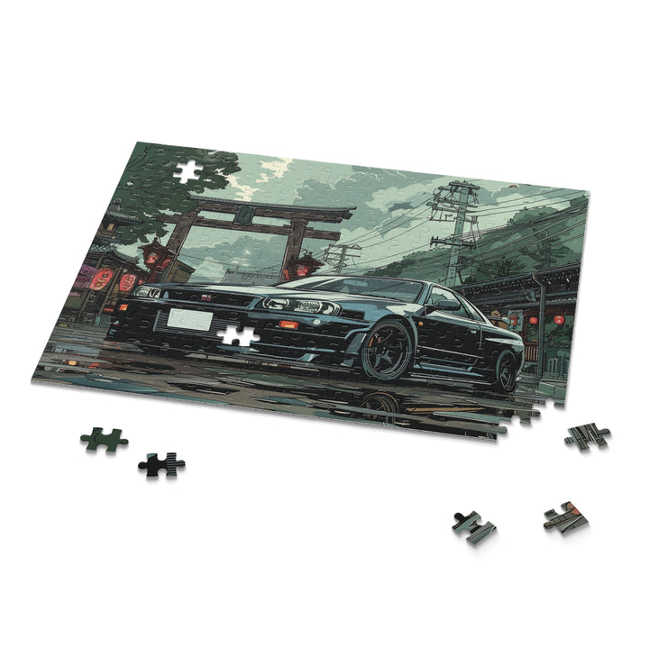 Nissan Skyline R34 GTR Puzzle | 120, 252, 500-Piece JDM Car Puzzle | Perfect Gift for Car Enthusiasts - ignitionthreads