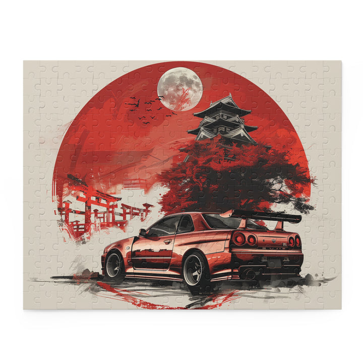 Nissan Skyline R34 GTR Puzzle | 120, 252, 500-Piece JDM Car Puzzle | Perfect Gift for Car Enthusiasts - ignitionthreads