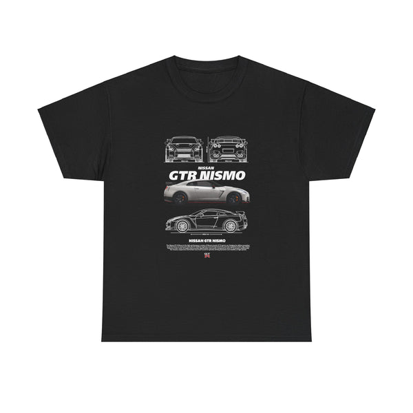 Nissan R35 GTR Nismo Premium Cotton Graphic Tee Stylish JDM Car Shirt for Enthusiasts