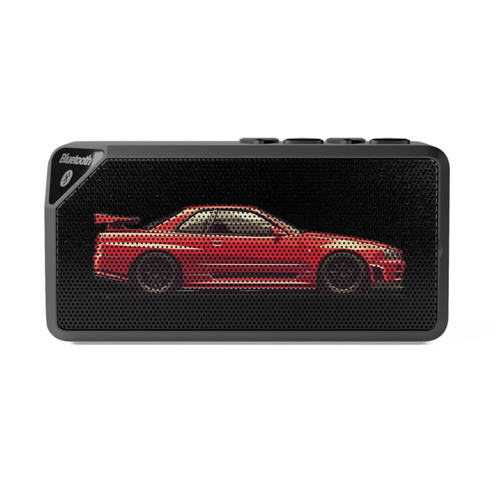 Nissan Skyline R34 GTR Jabba Bluetooth Speaker | Portable Wireless Speaker with 33-Foot Range | Perfect for JDM Car Enthusiasts - ignitionthreads