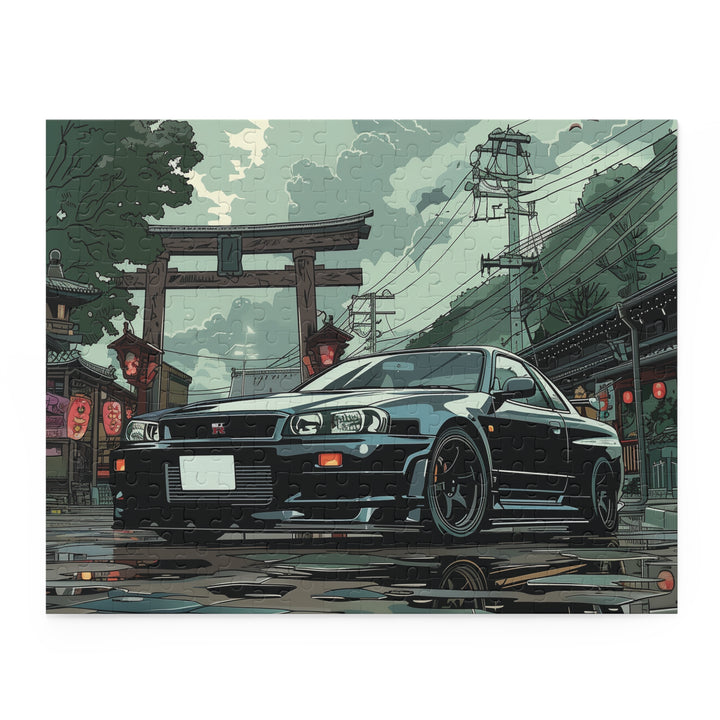 Nissan Skyline R34 GTR Puzzle | 120, 252, 500-Piece JDM Car Puzzle | Perfect Gift for Car Enthusiasts - ignitionthreads