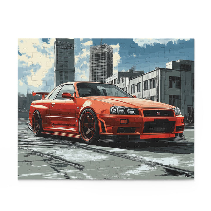 Nissan Skyline R34 GTR Puzzle | 120, 252, 500-Piece JDM Car Puzzle | Perfect Gift for Car Enthusiasts - ignitionthreads