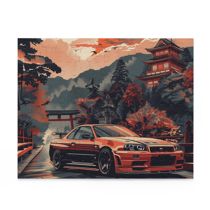 Nissan Skyline R34 GTR Puzzle | 120, 252, 500-Piece JDM Car Puzzle | Perfect Gift for Car Enthusiasts - ignitionthreads