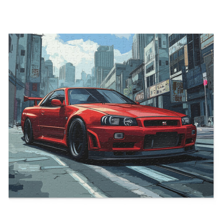 Nissan Skyline R34 GTR Puzzle | 120, 252, 500-Piece JDM Car Puzzle | Perfect Gift for Car Enthusiasts - ignitionthreads