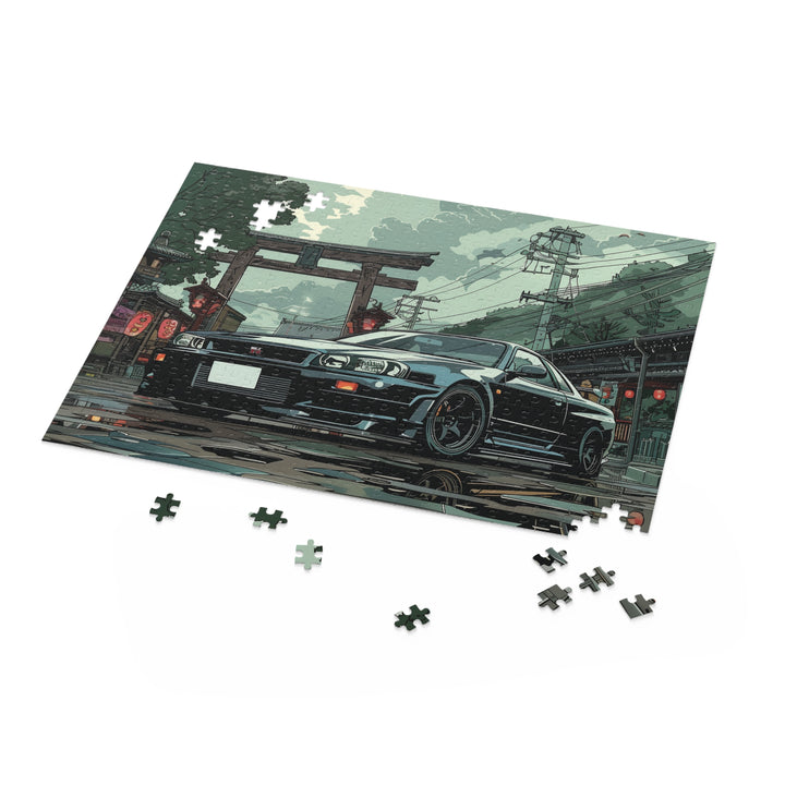 Nissan Skyline R34 GTR Puzzle | 120, 252, 500-Piece JDM Car Puzzle | Perfect Gift for Car Enthusiasts - ignitionthreads