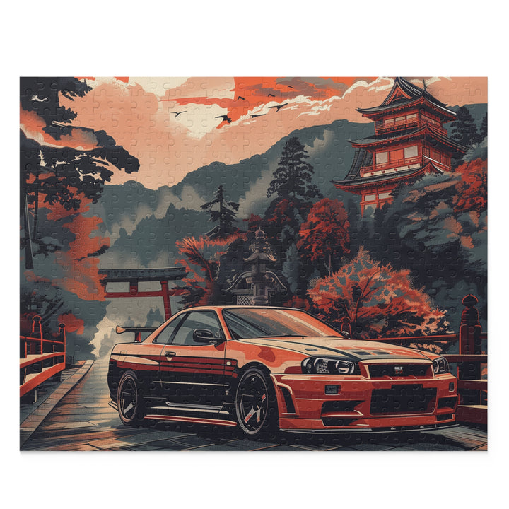 Nissan Skyline R34 GTR Puzzle | 120, 252, 500-Piece JDM Car Puzzle | Perfect Gift for Car Enthusiasts - ignitionthreads