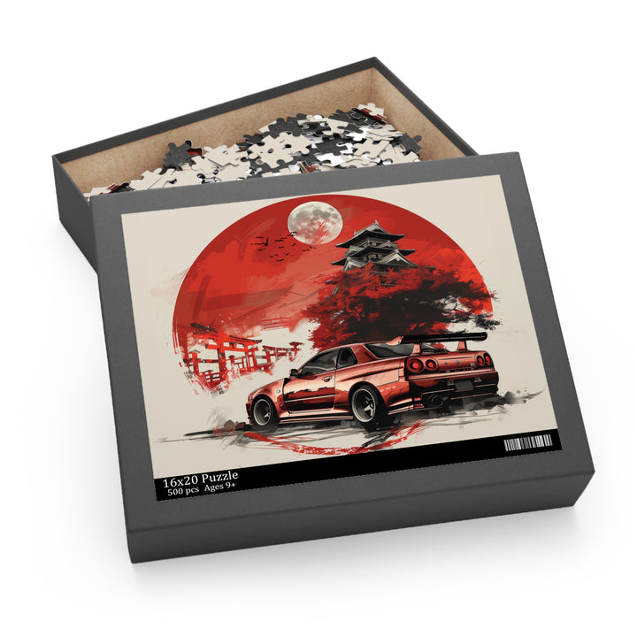 Nissan Skyline R34 GTR Puzzle | 120, 252, 500-Piece JDM Car Puzzle | Perfect Gift for Car Enthusiasts - ignitionthreads