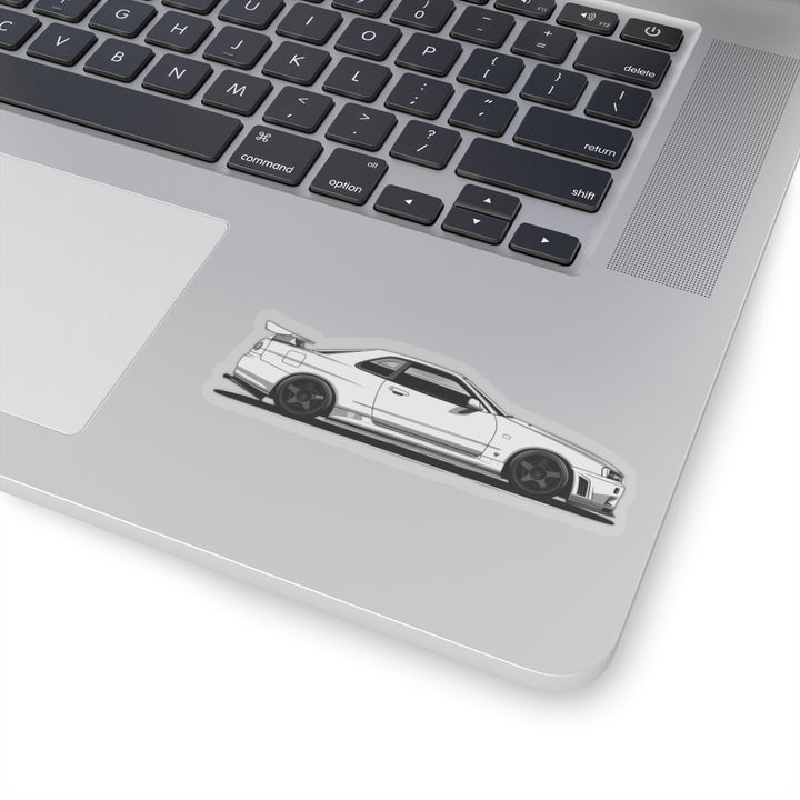 Nissan Skyline R34 GTR Kiss-Cut Stickers | Durable Vinyl Decals | JDM Car Lover Accessory - ignitionthreads